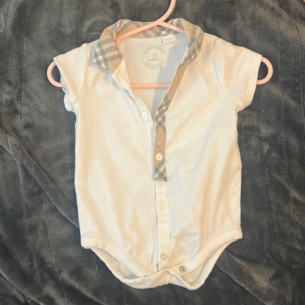 COPY - Burberry onesie